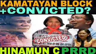 KAMATAYAN BLOCK NAKUHA PANG HAMON KAY PRRD [upl. by Ennazor961]