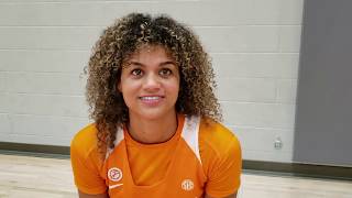 Get to know Lady Vol Rae Burrell [upl. by Siravart]