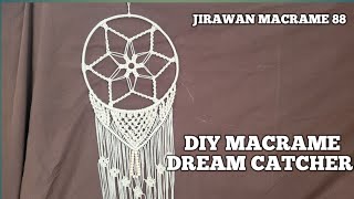 DlY MACRAME DREAM CATCHER [upl. by Enriqueta]