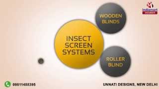 Insect Screens amp Window Blinds by Unnati Designs New Delhi [upl. by Ylas]