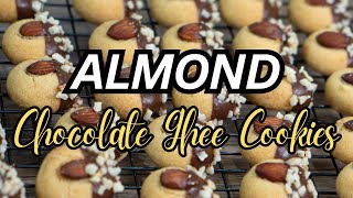 Almond Chocolate Ghee Cookies [upl. by Emile]