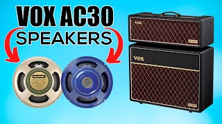 New Vox AC30 HWR2 in Action Greenback G12M vs Alnico Blue Sound Test [upl. by Leahplar]