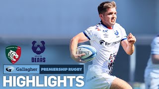 Leicester v Bristol  HIGHLIGHTS  Thriller At Welford Road  Gallagher Premiership 202021 [upl. by Namar]