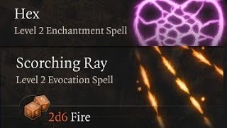 Hex and Scorching Ray Spell Combo  Shorts  Baldurs Gate 3 Early Access Patch 4 [upl. by Welcome]