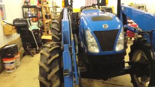 New Holland TN75 Tractor Review [upl. by Kissiah]