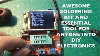 Assembly of a Component  Transistor Tester gm328 [upl. by Ahsienal]