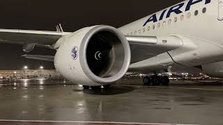 Air France A350900 engine start [upl. by Orabelle990]