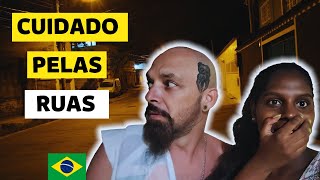 Será que esta perigoso no brasil  Como é nosso bairro a noite [upl. by Karol]