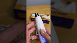 See the Bonve Dog Nail Grinder as We Trim our Dogs Nails  How to Use the Bonve Dog Nail Grinder [upl. by Flosi]