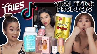 Vitamins That Make You Grow Taller Trying Viral TikTok Products  ZULA Tries [upl. by Aihtela374]