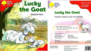 Lucky the Goat 🐐  Grandma had a kid Goat Lucky  Oxford Reading Tree Stage 4 [upl. by Sofer]