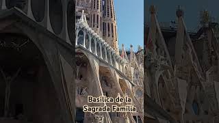 Basílica de la Sagrada Famíliabarcelonaspaineuropeworldexploretravelenjoyhappyviralvideo [upl. by Sible]