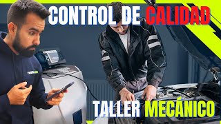 👨‍🔧 CONTROL DE CALIDAD en un TALLER MECANICO 💥 [upl. by Kitarp]