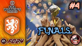 Netherlands Women 4 I FC24 I Finals FIFA Womens World Cup Netherland vs Spain [upl. by Arva]