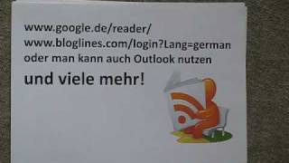 Was ist RSS Feed [upl. by Stilwell]