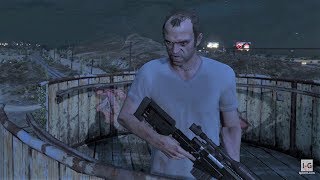 Sniper Mission  Trevor  GTA V [upl. by Ardnama]