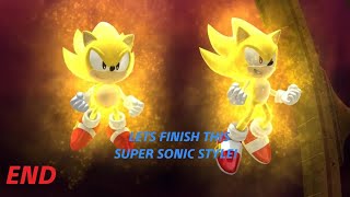 SUPER SONIC STYLE  SONIC GENERATIONS END [upl. by Ransom]