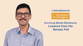 Surviving Market Meltdowns Key Lessons from the Sensex Falls  Dhirendra Kumar Shares Expert Advice [upl. by Alegnad665]