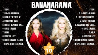 Bananarama The Best Music Of All Time ▶️ Full Album ▶️ Top 10 Hits Collection [upl. by Nahamas]