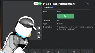 The Roblox Headless Horseman Incident [upl. by Virnelli]