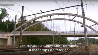 Inauguration du quartier de la gare de Ciney [upl. by Irene274]