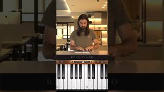 Nice version song Your new challenge is coming realpiano pianolesson teclado [upl. by Sewell931]