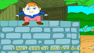 Humpty Dumpty  Nursery Rhyme with Lyrics [upl. by Eornom]