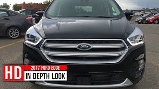 2017 FORD ESCAPE TITANIUM  IN DEPTH WALKAROUND INTERIOR EXTERIOR TRUNK [upl. by Arhat]