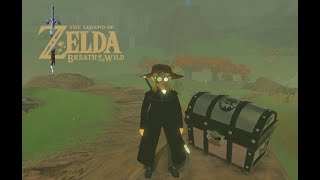 quotNEWquot Halloween Black Plague Doctor in Breath of the Wild BOTW MODS [upl. by Yeleek]