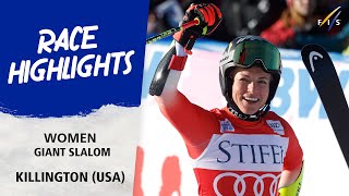 Glorious Giant Slalom from GutBehrami and Robinson in Killington  Audi FIS Alpine World Cup 2324 [upl. by Linea]