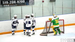 PJHL  Woodstock Navy Vets vs Hespeler Shamrocks [upl. by Crosby52]