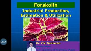 Forskolin Industrial Production Estimation and Utilization [upl. by Sellig]