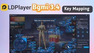 ld Player Bgmi 34 update Emulator key mapping  Bgmi 34 in pc emulator key mapping The5911 [upl. by Yaeger]