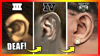 Evolution of EARS LOGIC in GTA Games GTA 3 → GTA 5 [upl. by Virgina580]