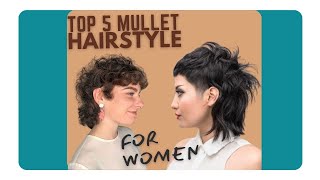 Get the party started  TOP 5 Mullet Haircuts For Women  Part 2 shorts hairstyle haircut [upl. by Durarte]