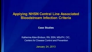 Central Lineassociated Bloodstream Infections CLABSI Case Studies [upl. by Dincolo432]