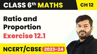 Ratio and Proportion  Exercise 121  Class 6 Maths Chapter 12 [upl. by Jocko105]