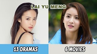 All Dramas and Movies of Lai Yu Meng  Lai Yu Meng Dramas and Movies From 2016 to 2024 [upl. by Jarrett970]