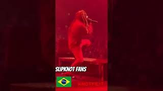 Slipknot live knot fest Brasil sao Pablo Allianz parque day 1 191024 [upl. by Akinaj]