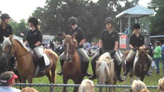 Chincoteague Pony Drill Team  2009 Pony Penning [upl. by Fiester]