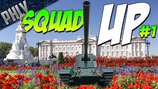 SQUAD UP 1  Ft Mighty Jingles Devildog amp Fv4005 War Thunder Gameplay [upl. by Mialliw]