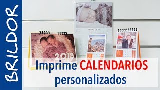 Cómo hacer CALENDARIOS personalizados con FOTOS 📸😍 [upl. by Joelly]