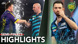 THE FINAL IS SET 🏆 SemiFinal Highlights  202324 Paddy Power World Darts Championship [upl. by Adoc]