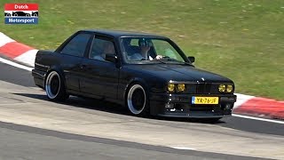 BMW E30 w 40L V8  Accelerations amp Drag Racing [upl. by Chow119]