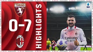 Highlights  Torino 07 AC Milan  Matchday 36 Serie A TIM 202021 [upl. by Wadleigh670]