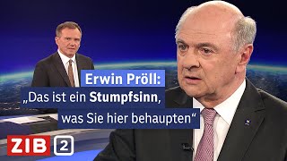 Legendäres PröllInterview bei Armin Wolf  ZIB2 vom 27032017 [upl. by Philip815]