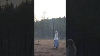 Ancient Nordic Herding Call  Kulning in the forest nordicmusic herding folkmusic [upl. by Comras54]