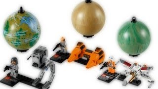 Lego Star Wars Planet Sets Series 2 ATST amp Endor Twinpod Cloud Car amp Bespin And More [upl. by Ilek]