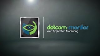 DotcomMonitor Web Application Monitoring  Video Capture [upl. by Noyrb]