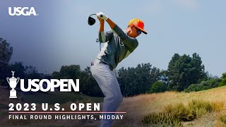 2023 US Open Highlights Final Round Midday [upl. by Etyak]